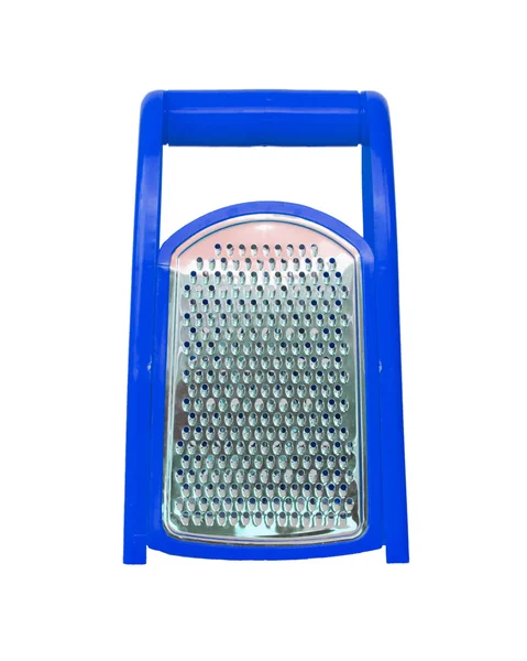 Blue plastic grater — Stock Photo, Image