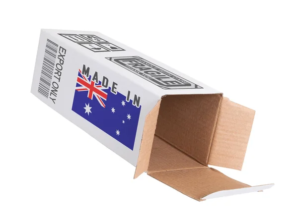 Export - Ausztrália termék fogalmának — Stock Fotó
