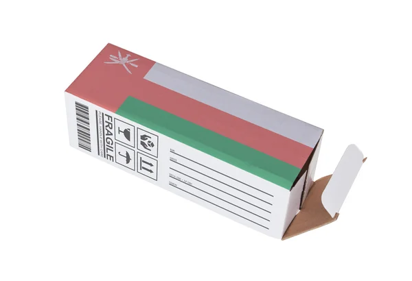 Pojęcie eksportu - produkt Oman — Zdjęcie stockowe