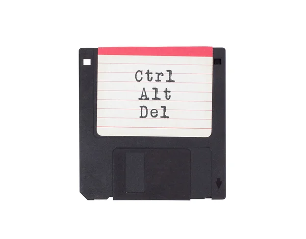 Floppy lemez, adatok tárolási támogatás — Stock Fotó