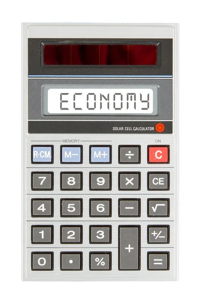 Calculadora antigua - economía — Foto de Stock