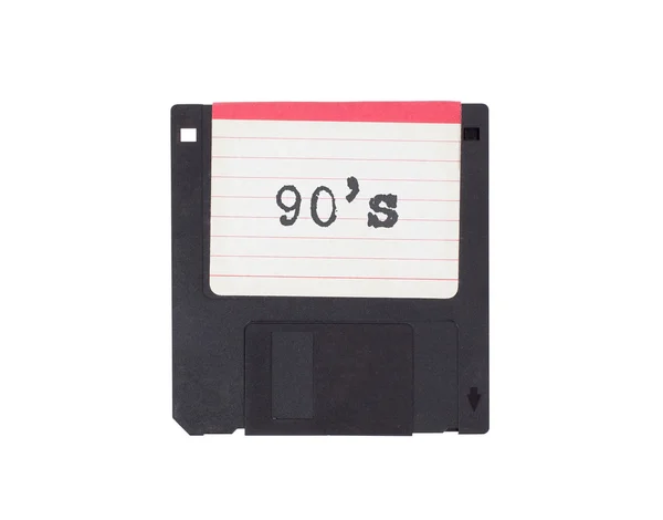 Floppy disk, en de steun van de opslag van de gegevens — Stockfoto