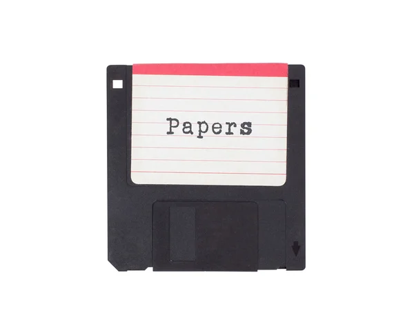Floppy lemez, adatok tárolási támogatás — Stock Fotó