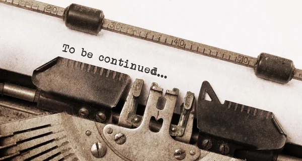 Vintage typewriter — Stock Image Vintage typewriter Royalty Free Stock Images