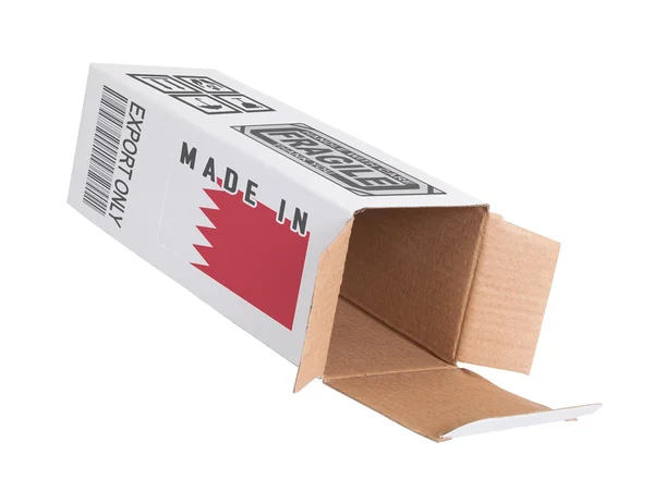 Concept van export - Product van Bahrein — Stockfoto