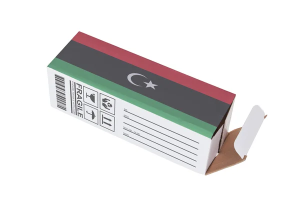 Concepto de exportación - Producto de Libia —  Fotos de Stock