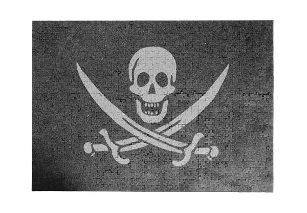 Большая головоломка из 1000 частей - Пират — стоковое фото