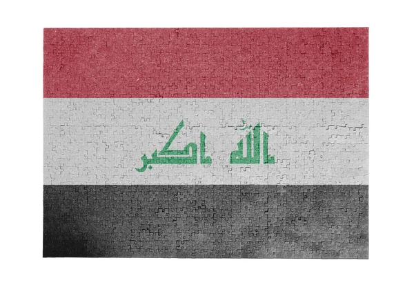 Großes Puzzle aus 1000 Teilen - Irak — Stockfoto