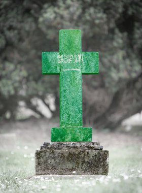 Mezar taşı mezarlık - Suudi Arabistan