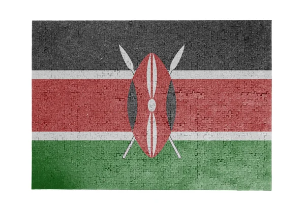 Büyük parçalı bulmaca 1000 parçalık - Kenya — Stok fotoğraf