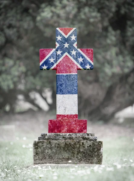 Náhrobek na hřbitově - Mississippi — Stock fotografie