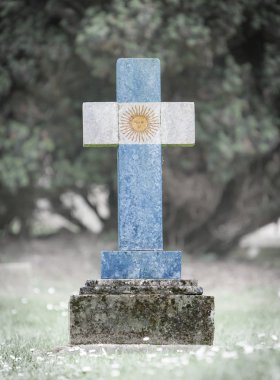 mezar taşı mezarlık - Arjantin