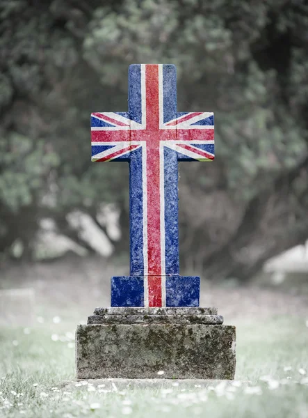 墓地 - イギリスの墓石 — ストック写真