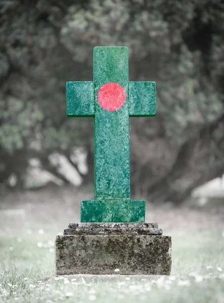 Gravestone in the cemetery - Bangladesh
