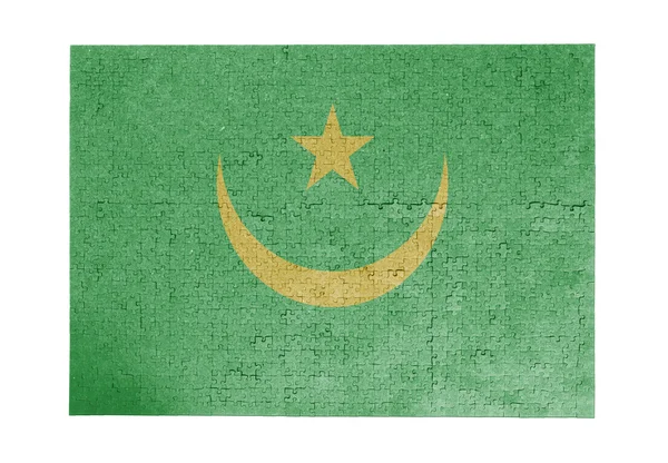 Большая головоломка из 1000 частей - Мавритания — стоковое фото