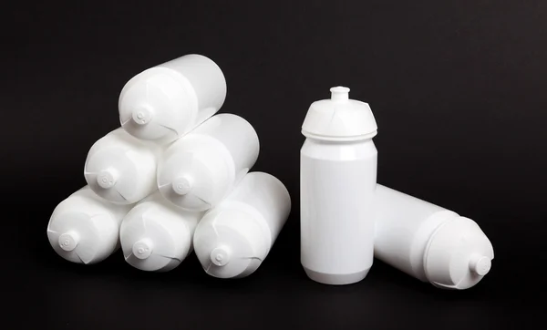 White water bottles — Stock Photo, Image