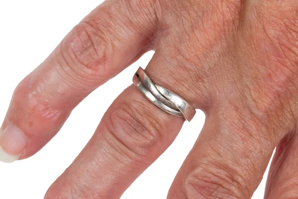 Hand of an old woman — Stock Photo, Image