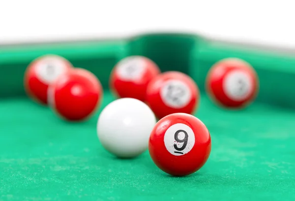 Palle snooker — Foto Stock