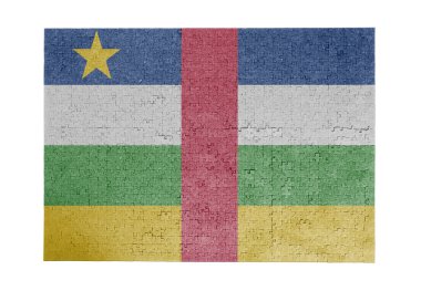 Büyük parçalı bulmaca 1000 parçalık - Orta Afrika Cumhuriyeti