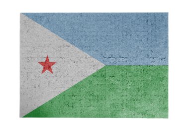 Büyük parçalı bulmaca 1000 parçalık - Cibuti