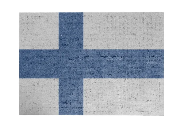 Großes Puzzle aus 1000 Teilen - Finnland — Stockfoto
