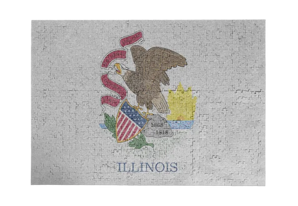 Grote puzzel van 1000 stuks - Illinois — Stockfoto