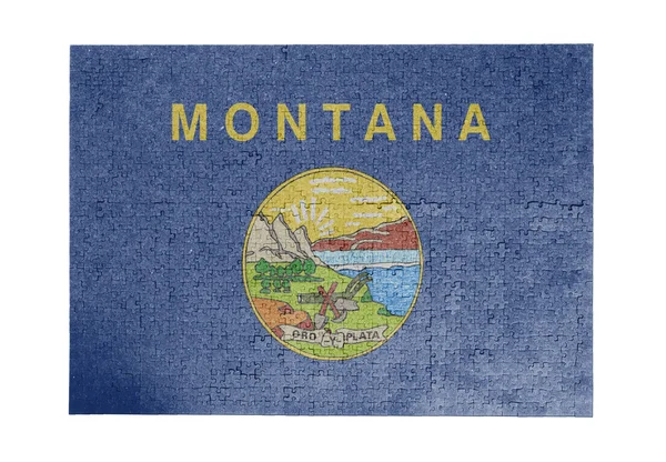 Büyük parçalı bulmaca 1000 parçalık - Montana — Stok fotoğraf