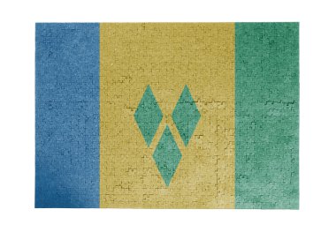 1000 adet - Saint Vincent ve Grena büyük parçalı bulmaca