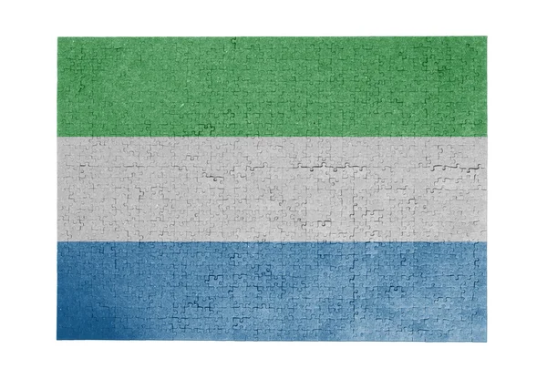 Velké puzzle z 1000 kusů - Sierra Leone — Stock fotografie