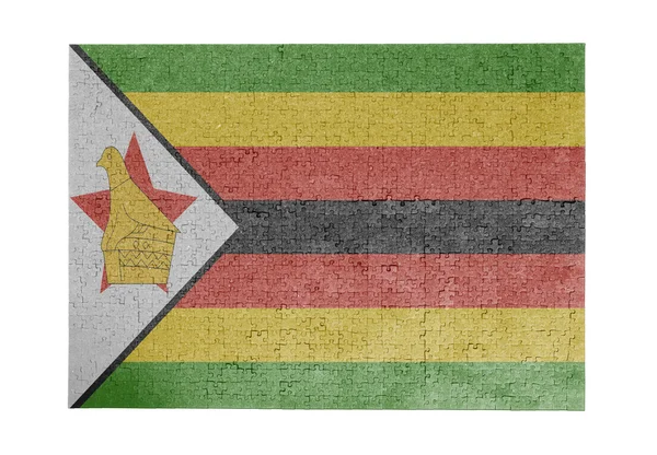 Grande quebra-cabeça de 1000 peças Zimbábue — Fotografia de Stock
