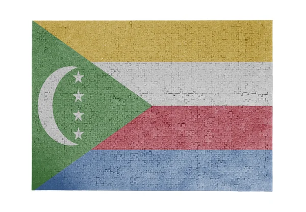 Großes Puzzle aus 1000 Teilen - Komoren — Stockfoto