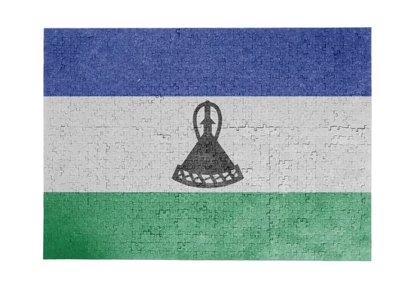 Grote puzzel van 1000 stuks - Lesotho — Stockfoto