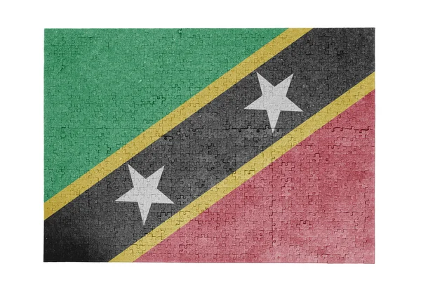 Dużych puzzli 1000 sztuk - Saint Kitts i Nevis — Zdjęcie stockowe