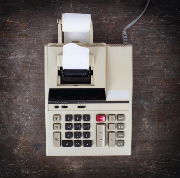 Old dirty calculator — Stock Photo, Image