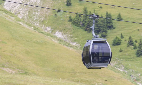 Ski lift cable booth or car — Stock Photo, Image