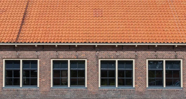 Old red roof — Stock Photo, Image