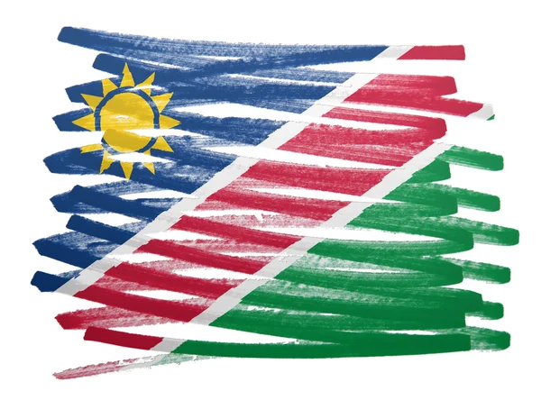 Flag illustration - Namibia — Stock Photo, Image