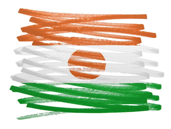 Flagge illustration - niger — Stockfoto