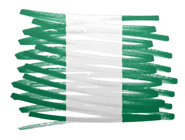 Illustration du drapeau - Nigeria — Photo