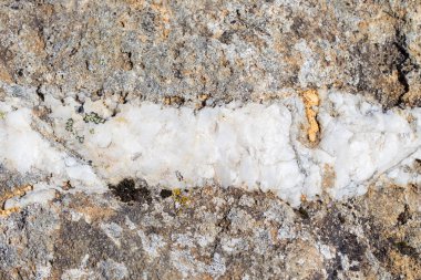 Eski kaya veya taş doku kapatın