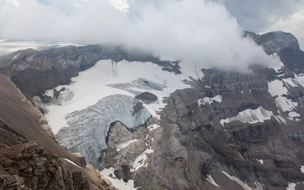 Vista sobre un glaciar — Foto de Stock