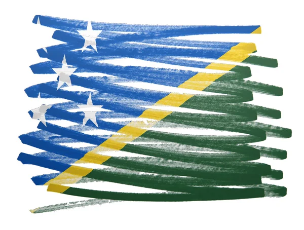 Illustrazione della bandiera - Isole Marshall — Foto Stock