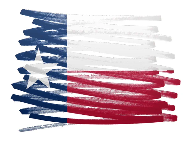 Flagge illustration - texas — Stockfoto