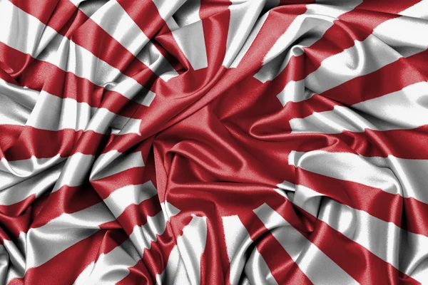 Satin flagga - flagga Japan — Stockfoto