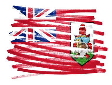 Bayrak illüstrasyon - Bermuda