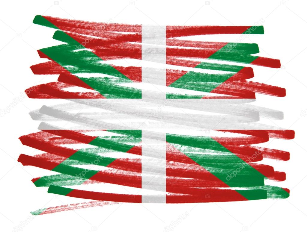 Flag illustration - Basque Country