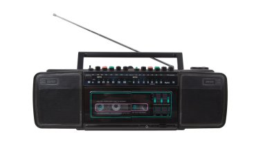 Vintage radyo kaset kaydedici