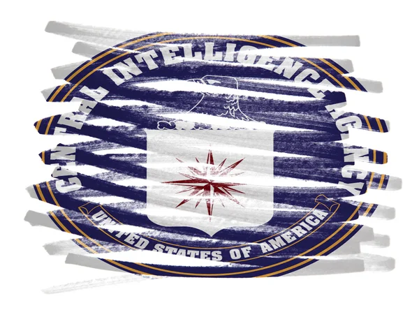 Bayrak illüstrasyon - CIA — Stok fotoğraf