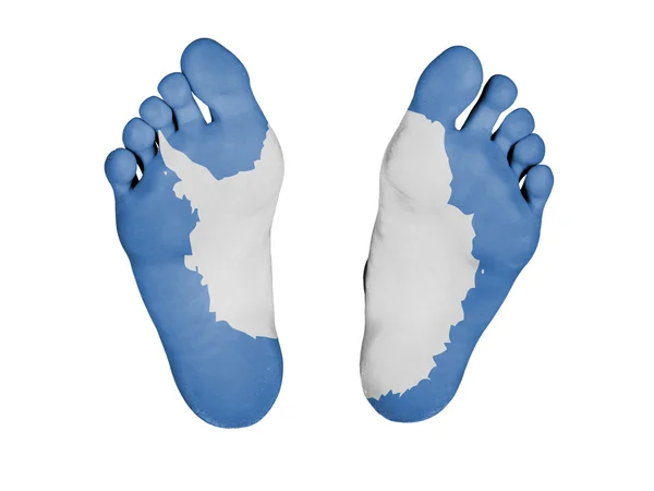 Dead body, feet — Stock Photo, Image