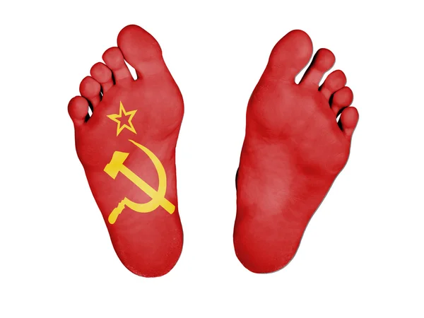 Dead body, feet — Stock Photo, Image